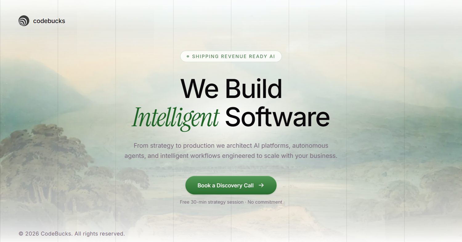 CodeBucks | AI First Software Development Agency